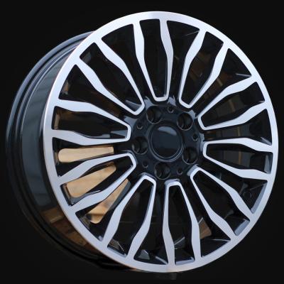 Ratlankis R18x7.5J  5X112  ET  52  66.5  B1490  Black Polished (MB)  For MER  (Z1)  ((max 980kg)(V-Class/Vito))