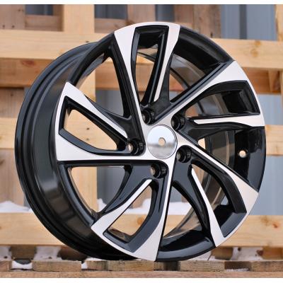 Ratlankis R15x6.5J  5X98J  ET  39  58.1  B1514  (B5760)  Black Polished (MB)  For FIAT  (R+L4)