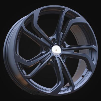 Ratlankis R19x8J  5X112  ET  45  57.1  B1525  Black Half Matt (BLHM)  For VW  (Z2)