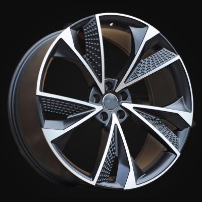 Ratlankis R22x9.5J  5X112  ET  20  66.5  B1566  (IND5456)  Black Polished Matt (MBM)  For AUD  (K7)