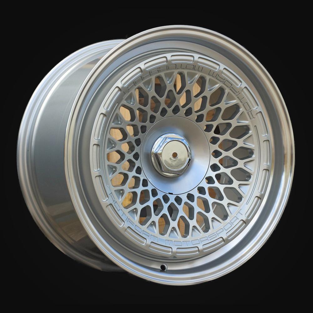 Ratlankis R18x9.5J  10X112/120  ET  35  72.6  1308B  Silver Shining+Polished Lip (SSPL)  For RACIN  (Z4)  (ROTIFORM MOTOSPORT Style Rear+Front)