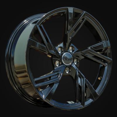 Ratlankis R19x8.5J  5X112  ET  30  66.5  B1571  (FBX154J)  Black (BL)  For AUD  (Z5)  (HYBRID FORGED)