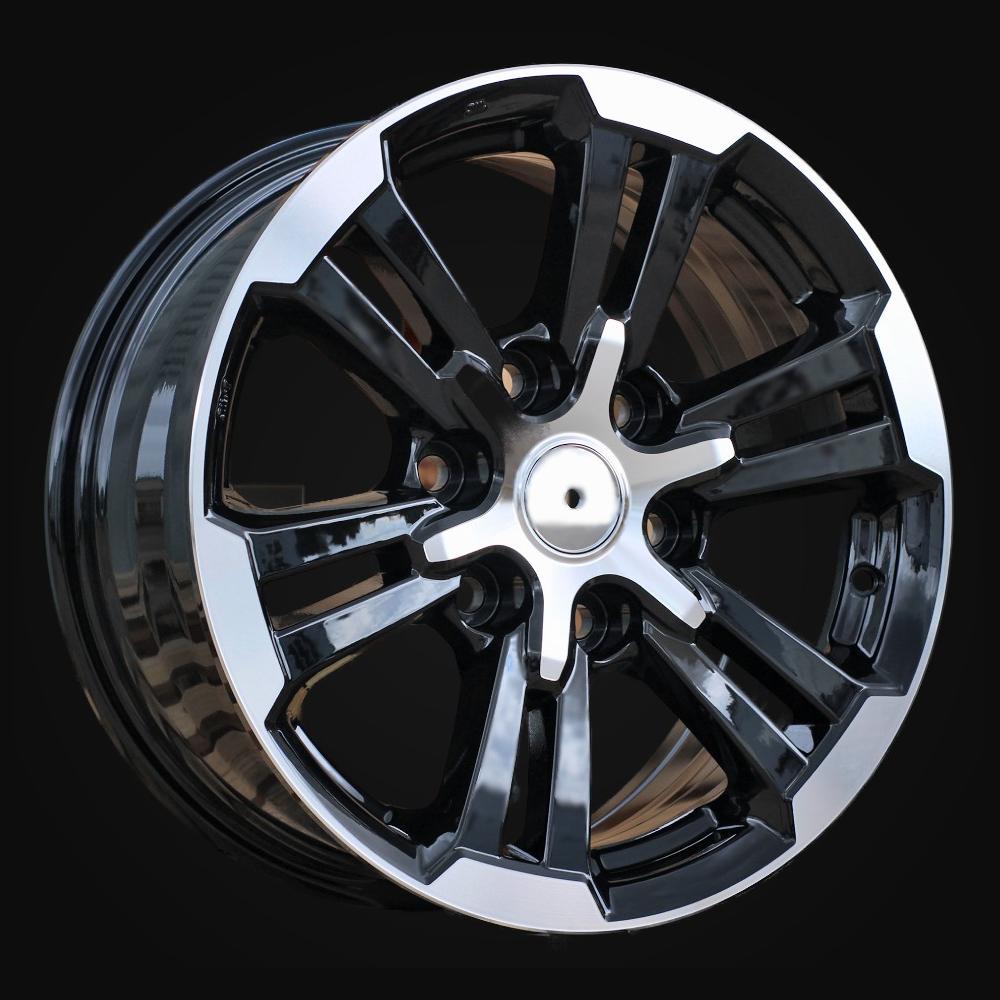 Ratlankis R17x7.5J  6X139.7  ET  38  67.1  B1649  Black Polished (MB)  For 4X4  (K3)