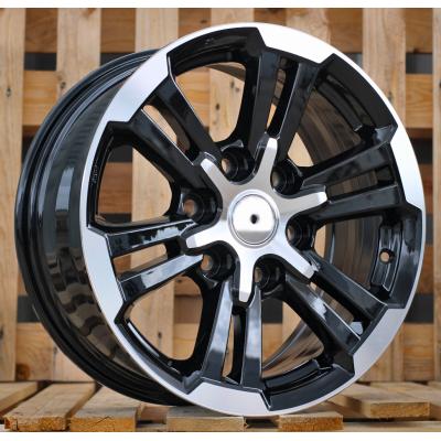 Ratlankis R17x7.5J  6X139.7J  ET  38  67.1  B1649  Black Polished (MB)  For 4X4J  (K3)
