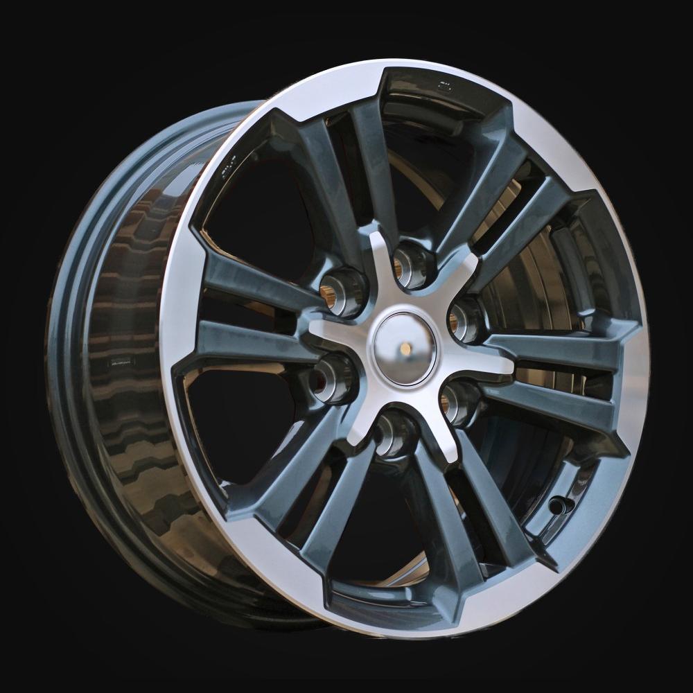 Ratlankis R17x7.5J  6X139.7  ET  38  67.1  B1649  Grey Polished (MG)  For 4X4  (K3)