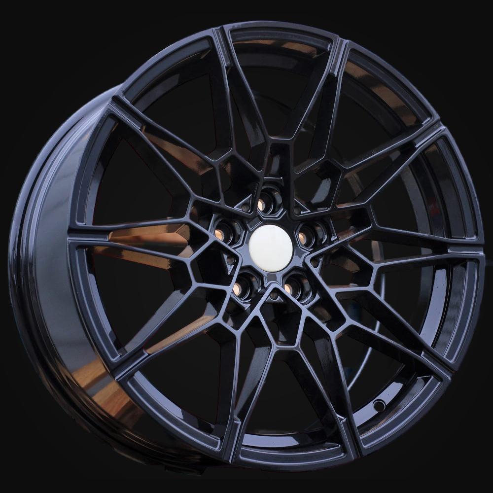 Ratlankis R19x8J  5X120  ET  36  72.6  B1674  Black (BL)  For BMW  (P+Z4+Z3)  (Rear+Front)