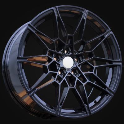 Ratlankis R19x8J  5X120  ET  36  72.6  B1674  Black (BL)  For BMW  (P+Z4+Z3)  (Rear+Front)