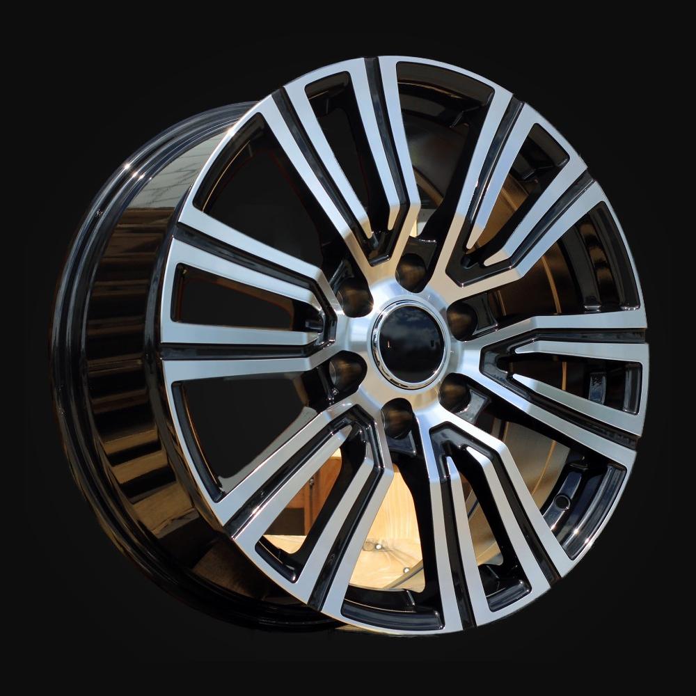 Ratlankis R22x9J  5X150  ET  45  110.5  B1754  Black Polished (MB)  For 4X4  (K3)