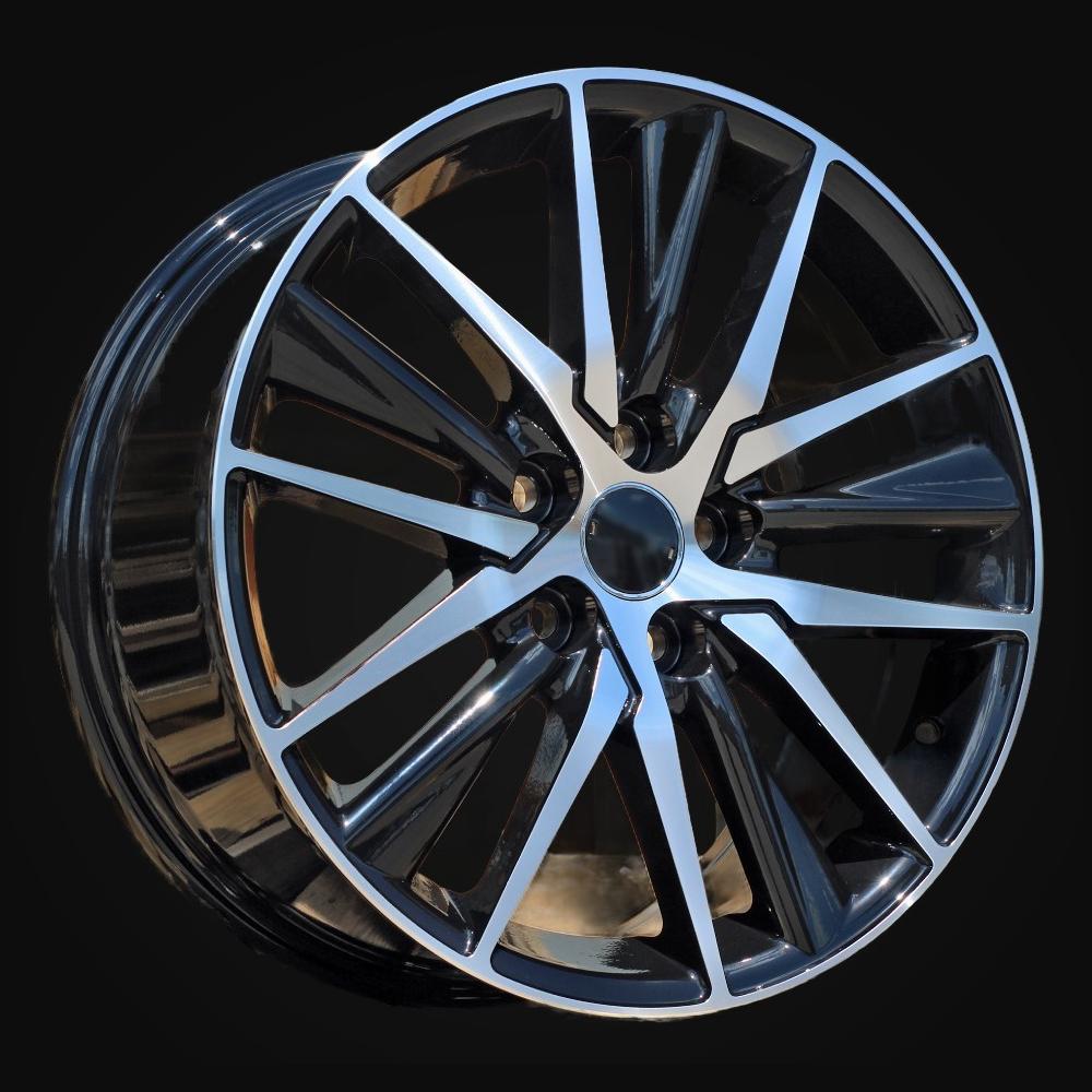 Wheel R17x7.5J  5X114.3  ET  45  60.1  B1638  (H893F)  Black Polished (MB)  For TOYOT  (Z3)  (HYBRID FORGED)