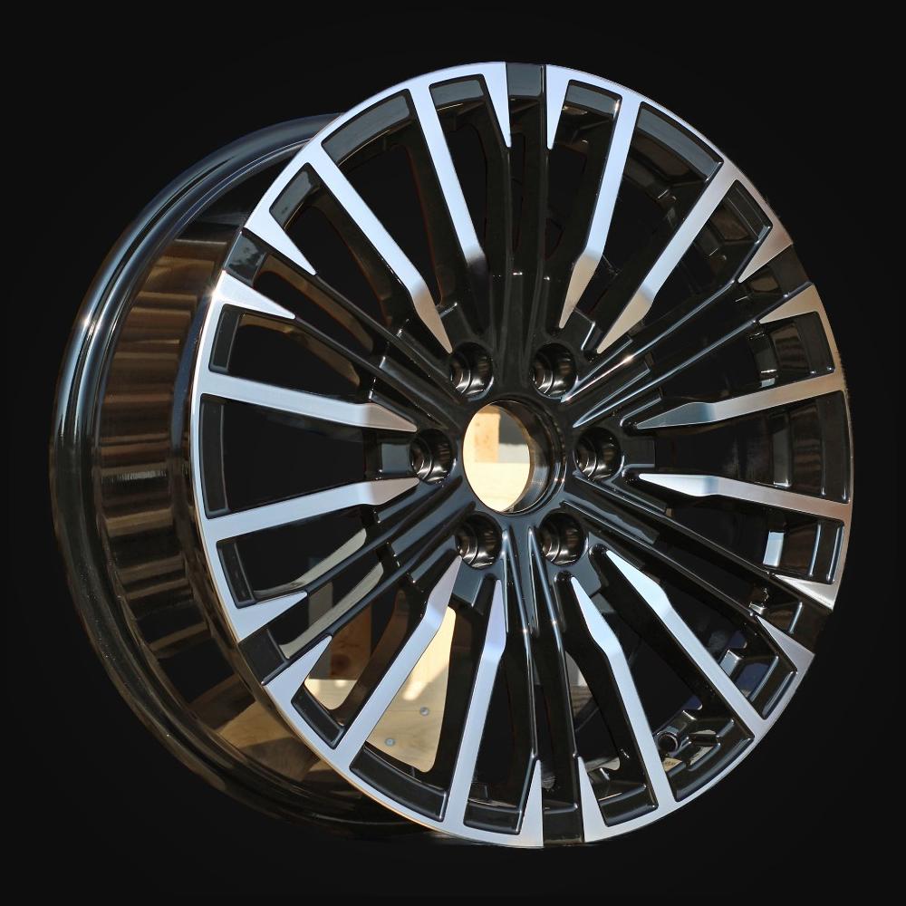 Ratlankis R20x8J  6X139.7  ET  30  78.1  B1767  Black Polished (MB)  For 4X4  (K3)