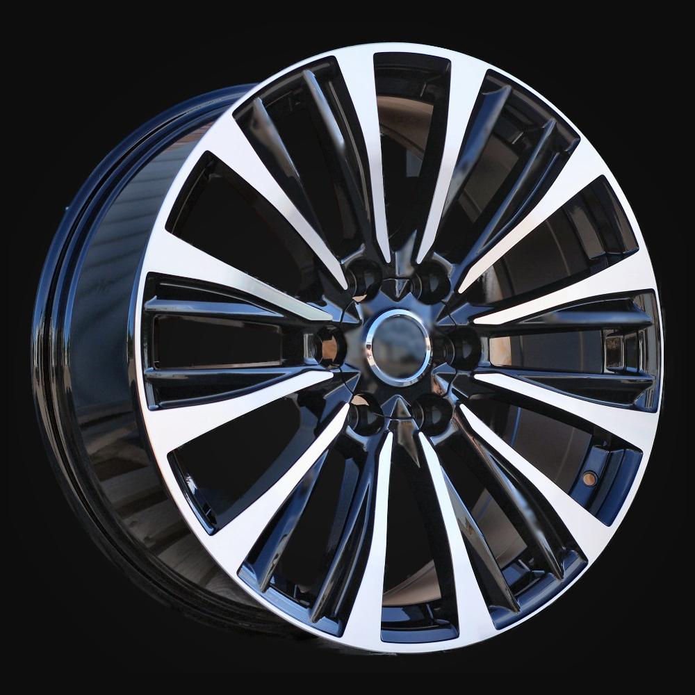 Ratlankis R18x8J  6X139.7  ET  25  106.1  B1778  Black Polished (MB)  For 4X4  (K3)  (For Toyota)