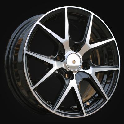 Ratlankis R14x5.5J  4X100  ET  43  60.1  B1795  Black Polished (MB)  For RACIN  (Z2)