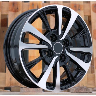 Ratlankis R14x5.5J  4X100J  ET  40  54.1  B1846  Black Polished (MB)  For TOYOT  (Z4)