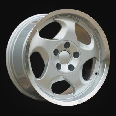 Ratlankis R17x9J  5X120  ET  17  74.1  B2417  Silver+Polished Lip (SP)  For BMW  (Z1)  (Rear Right)