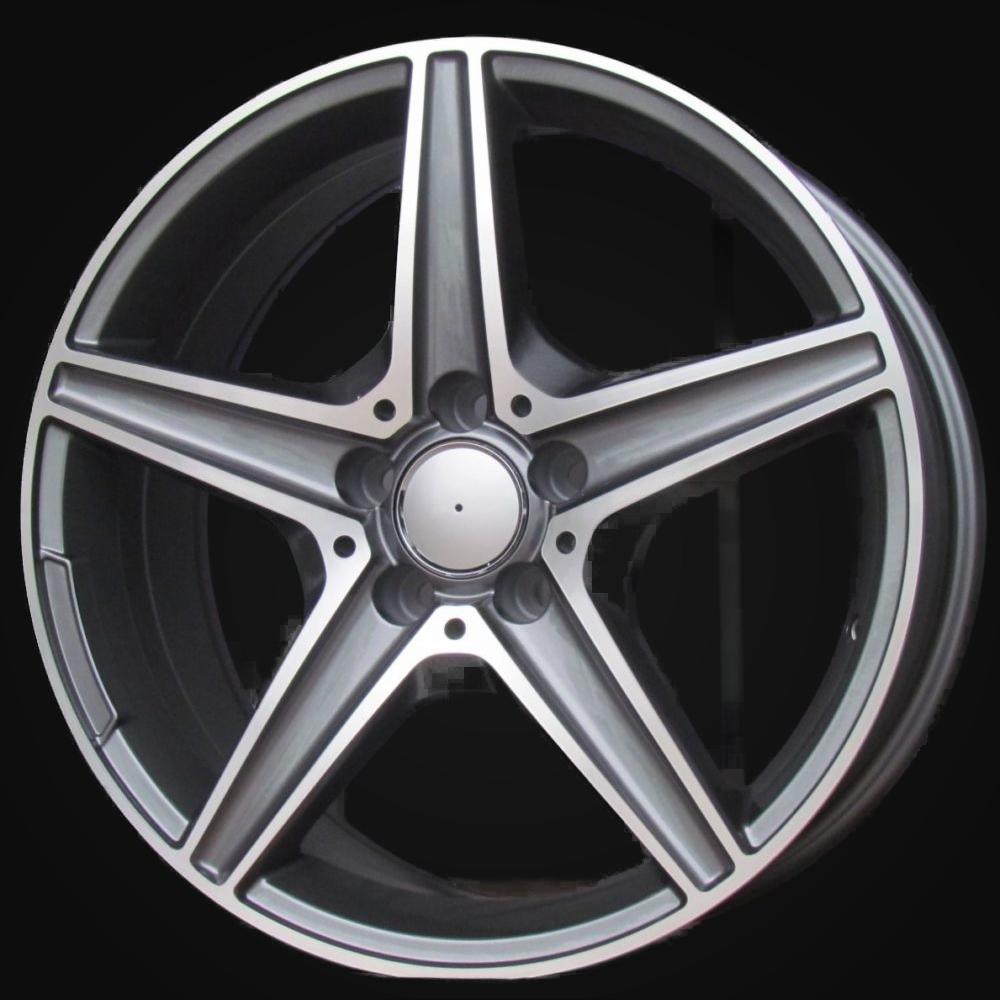 Ratlankis R18x7.5J  5X112  ET  44  66.6  B5052  (LU1334)  Grey Polished (MG)  For MER  (P1)  ((AKC 90 Eur))