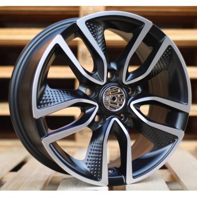 Ratlankis R16x6.5J  5X114.3J  ET  45  67.1  B5087  Black Polished (MB)  For HYUND  (L3+L2)