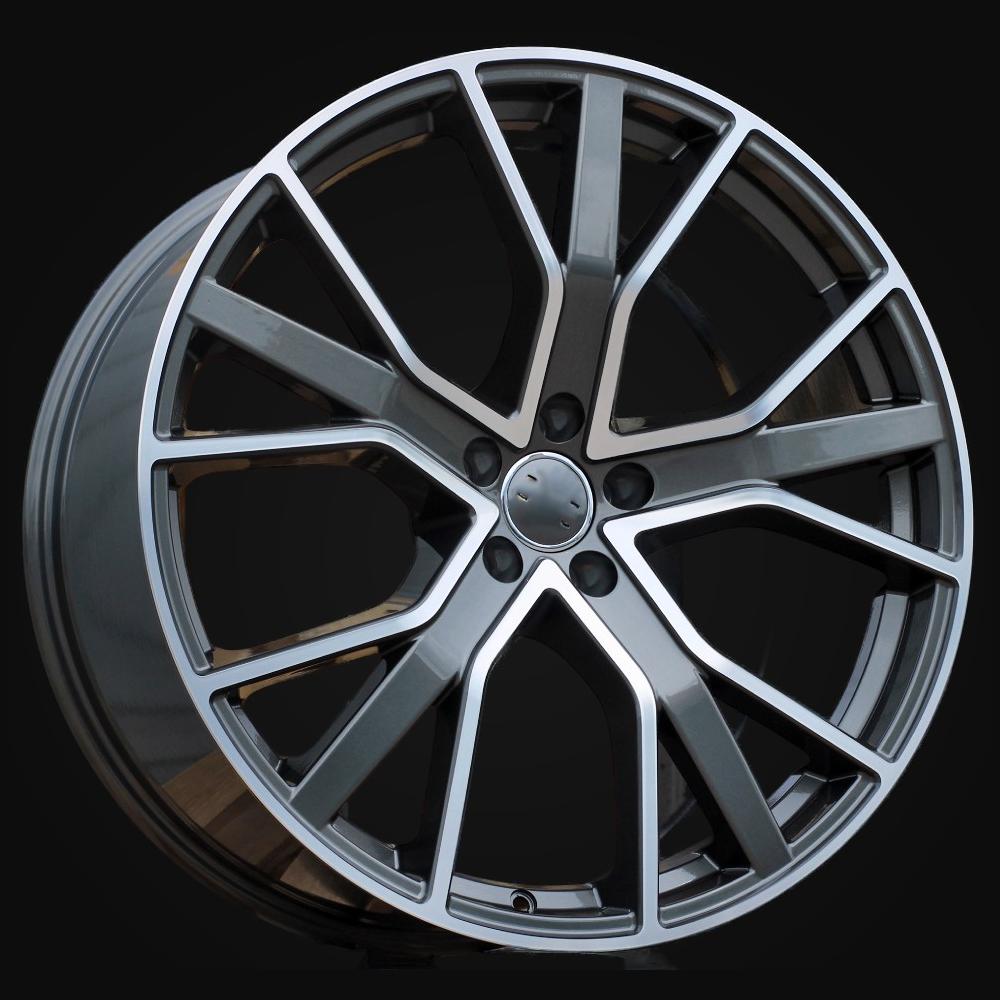 Ratlankis R18x8J  5X112  ET  35  66.5  B5131  (FBX133J)  Grey Polished (MG)  For AUD  (Z5)  (HYBRID FORGED)