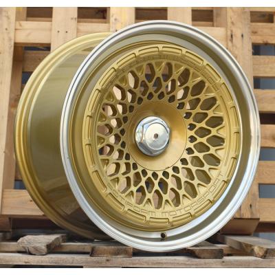 Ratlankis R18x8.5J  10X112J/120  ET  30  72.6  1308B  Bronze+Polished Lip (YYPL)  For RACIN  (Z4)  (ROTIFORM MOTOSPORT Style Rear+Front)