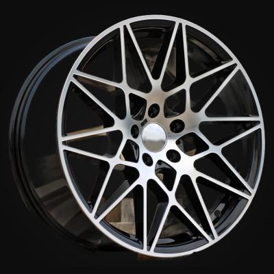 Ratlankis R18x8.5J  5X120  ET  35  72.6  B5167  Black Polished (MB)  For BMW  (Z7)  (REAR+FRONT)