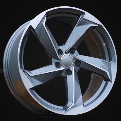 Ratlankis R17x7.5J  5X112  ET  40  66.5  B5185  Grey Polished (MG)  For AUD  (K2)