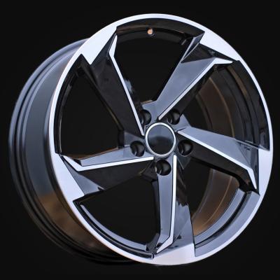 Ratlankis R19x8.5J  5X112  ET  40  66.5  B5185  (IN5293)  Black Polished (MB)  For AUD  (Z6+Z5+K8)