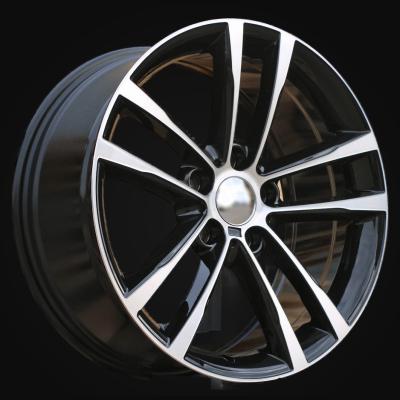 Ratlankis R17x8J  5X120  ET  34  72.6  B5229  Black Polished (MB)  For BMW  (P2)