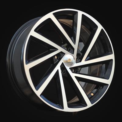 Ratlankis R17x7.5J  5X112  ET  45  57.1  B5329  Black Polished (MB)  For VW  (K2)