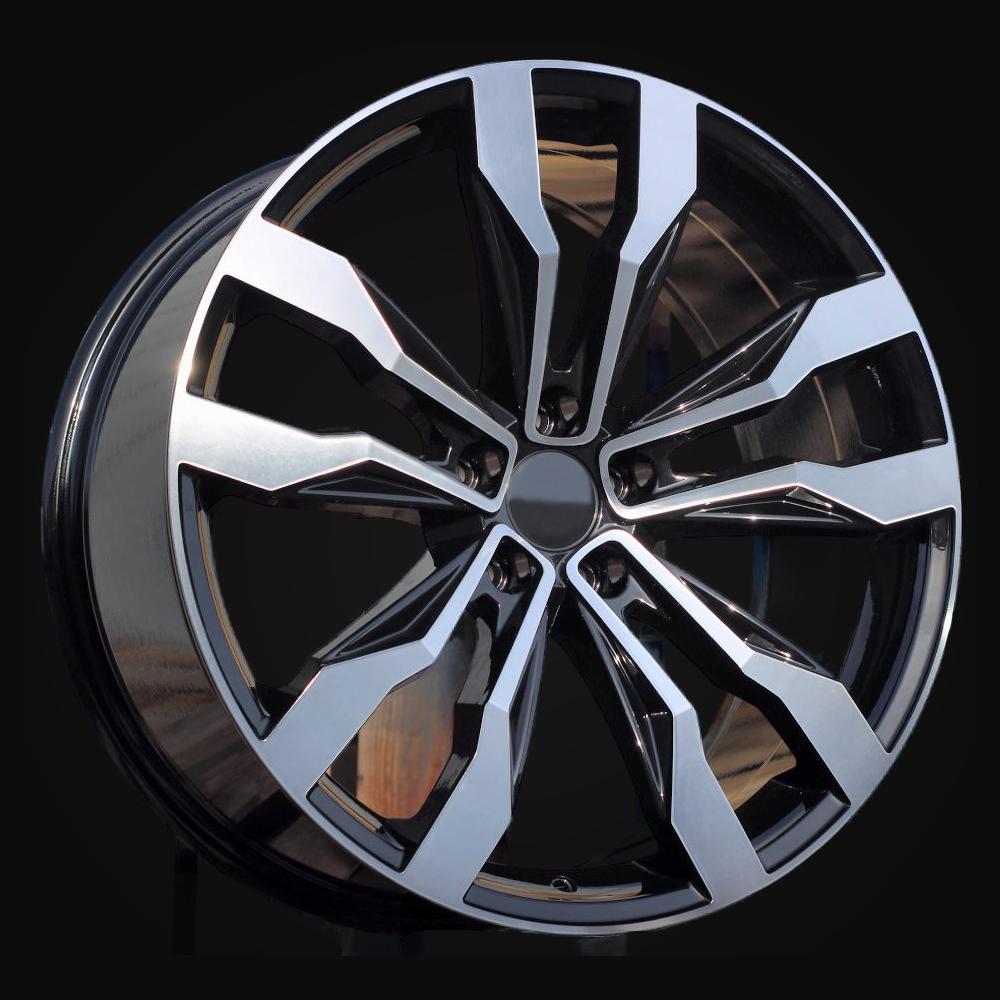 Ratlankis R20x9J  5X112  ET  33  66.6  B5333  (A5590)  Black Polished (MB)  For VW  (P)  (TOUAREG)