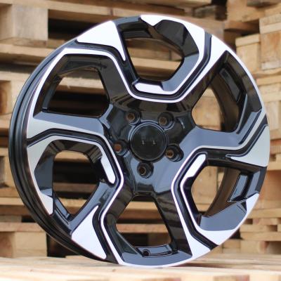 Ratlankis R18x7J  5X114.3J  ET  45  64.1  B5389  Black Polished (MB)  For HOND  (K4)