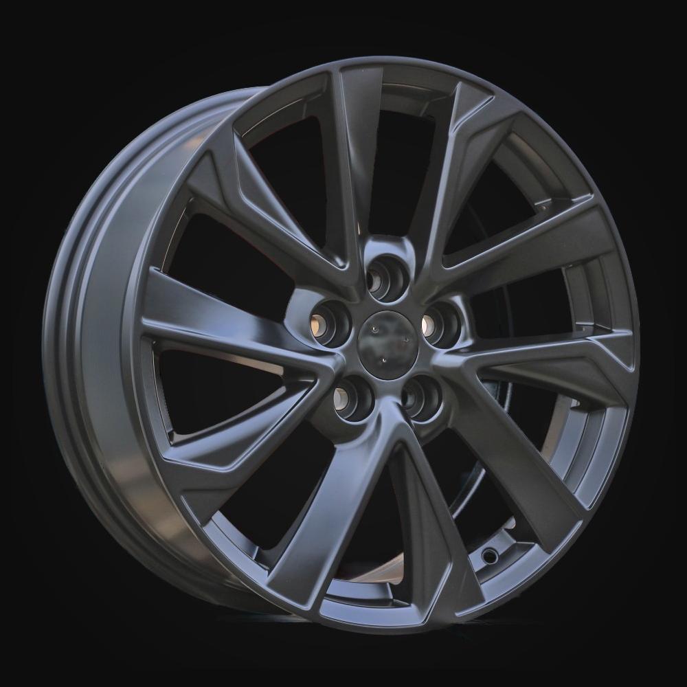 Ratlankis R18x7.5J  5X114.3  ET  40  60.1  B5463  Black Half Matt (BLHM)  For TOYOT  (P)