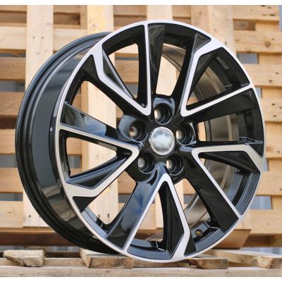 Ratlankis R15x6.5J  5X114.3J  ET  40  60.1  B5463  Black Polished (MB)  For TOYOT  (L4)