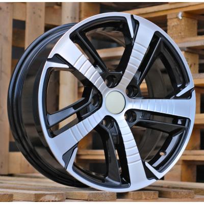 Ratlankis R16x7J  5X108J  ET  40  65.1  B5514  Black Polished (MB)  For PEUG  (R+K4)