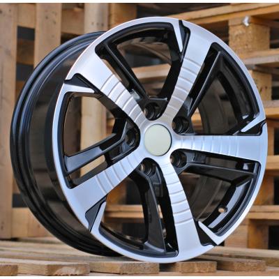 Ratlankis R16x7J  4X108J  ET  30  65.1  B5514  Black Polished (MB)  For PEUG  (R+Z4+L5)