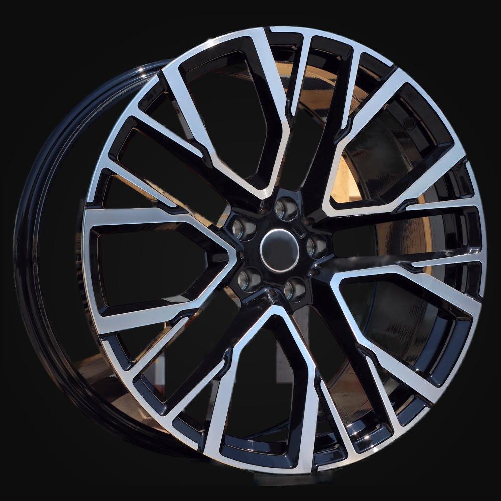 Ratlankis R20x9J  5X112  ET  35  66.6  B5769  Black Polished (MB)  For BMW  (K2+P+K4)  (Rear+Front)