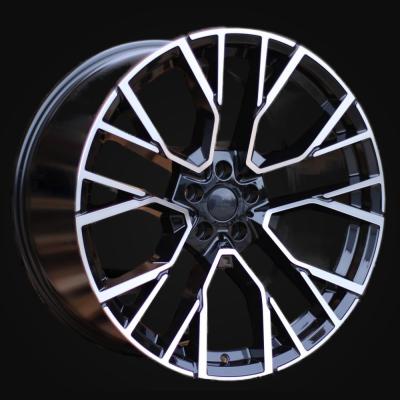 Ratlankis R21x10.5J  5X112  ET  43  66.6  B5769  Black Polished+Powder Coating (MBPC)  For BMW  (K2)  (Front+Rear)