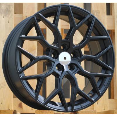 Ratlankis R18x8J  5X108J  ET  40  67.1  B5812  Black Half Matt (BLHM)  For RACIN  (R)  (Style Vossen)
