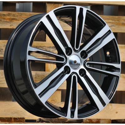Ratlankis R15x6J  4X100J  ET  48  54.1  B5834  Black Polished (MB)  For KIA  (D1+P)