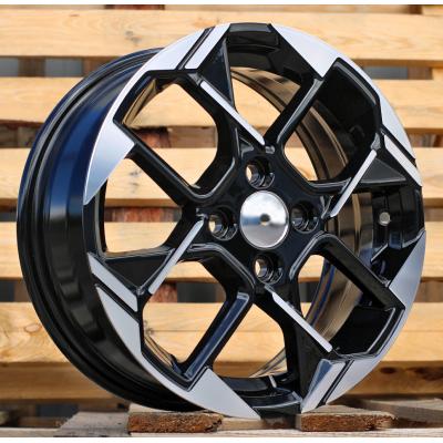 Wheel R14x5.5J  4X100J  ET  40  54.1  Y1184  Black Polished (MB)  For KIA  (R)