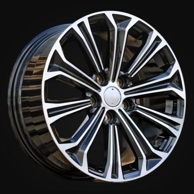 Ratlankis R17x7.5J  5X100  ET  40  54.1  B5845  (IN1091)  Black Polished (MB)  For TOYOT  (Z5)