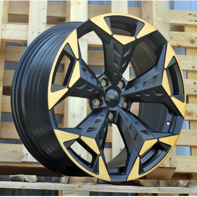 Wheel R19x8.5J  5X112J  ET  38  57.1  YF5717  Black Polished Half Matt Cooper (MBHMC)  For CUPRA  (Z4)  (HYBRID FORGED)