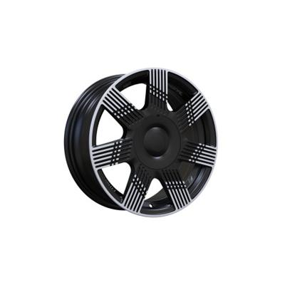 Wheel R16x6.5J  4X98J  ET  35  58.1  YF7074  Black Polished Half Matt (MBHM)  For FIAT  (Z3)  (HYBRID FORGED)