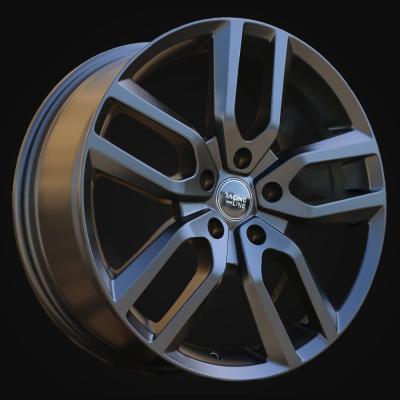Ratlankis R17x7J  5X112  ET  42  73.1  B5883  Black Half Matt (BLHM)  For RACIN  (P)