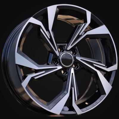 Ratlankis R18x8J  5X112  ET  34  66.5  B5893  (IN5534)  Black Polished (MB)  For AUD  (Z6)
