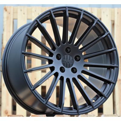 Wheel R20x8.5J  5X112J  ET  25  66.6  A1227  (HX010J)  Black Matt (BM)  For HAXER  (P)  (Rear+Front (NEW CAP))