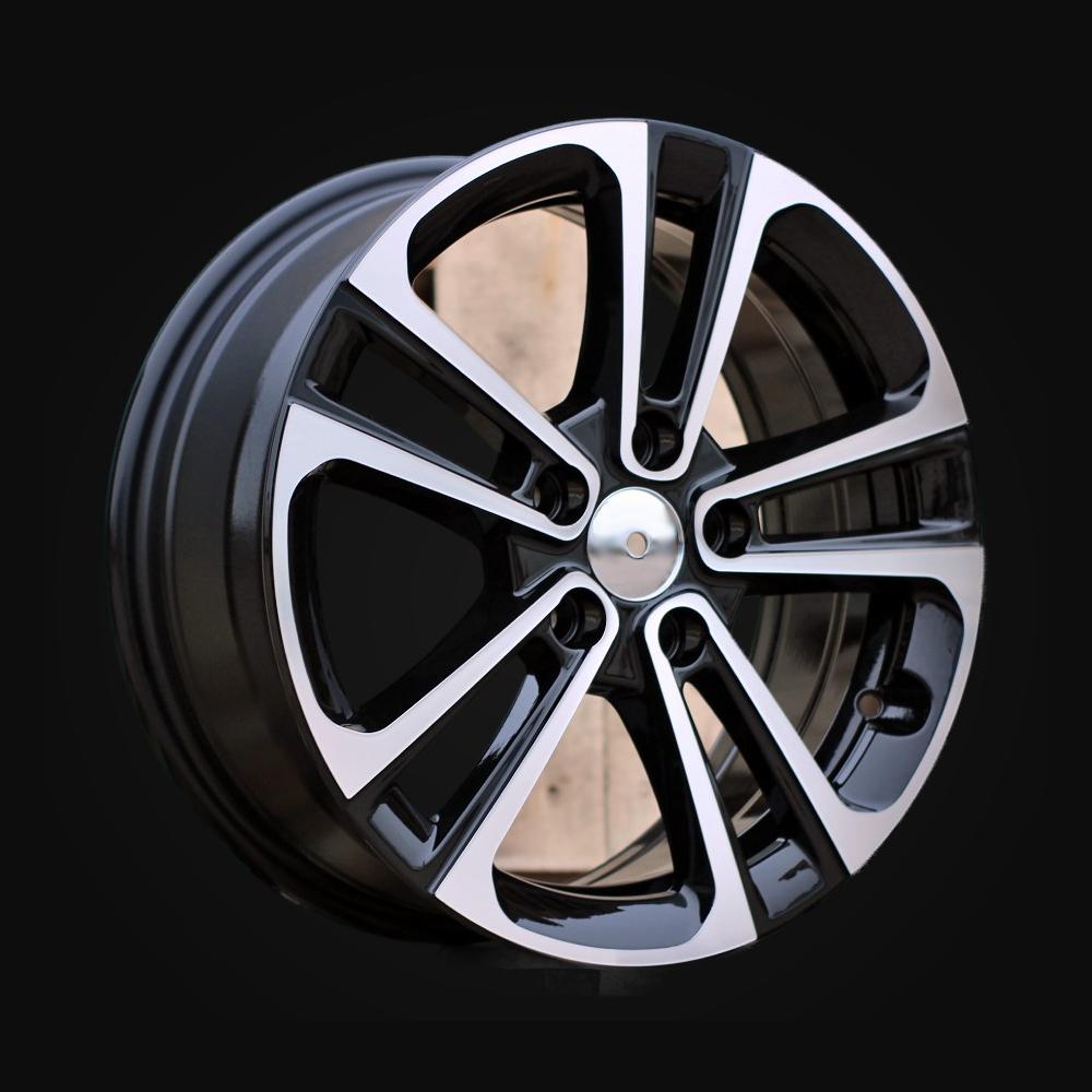 Ratlankis R16x6.5J  5X108  ET  47  65.1  B5959  Black Polished (MB)  For CITRO  (R+K2)  (HYBRID FORGED)
