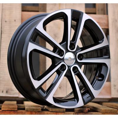 Ratlankis R16x6.5J  5X108J  ET  47  65.1  B5959  Black Polished (MB)  For CITRO  (R+K2)  (HYBRID FORGED)