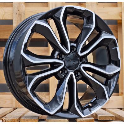 Ratlankis R18x7.5J  5X114.3J  ET  45  64.1  B5961  Black Polished (MB)  For HOND  (Z7)