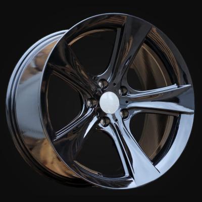 Ratlankis R19x8.5J  5X120  ET  35  72.6  BK086  (LU545)  Black (BL)  For BMW  (Z6)  (Rear+Front)