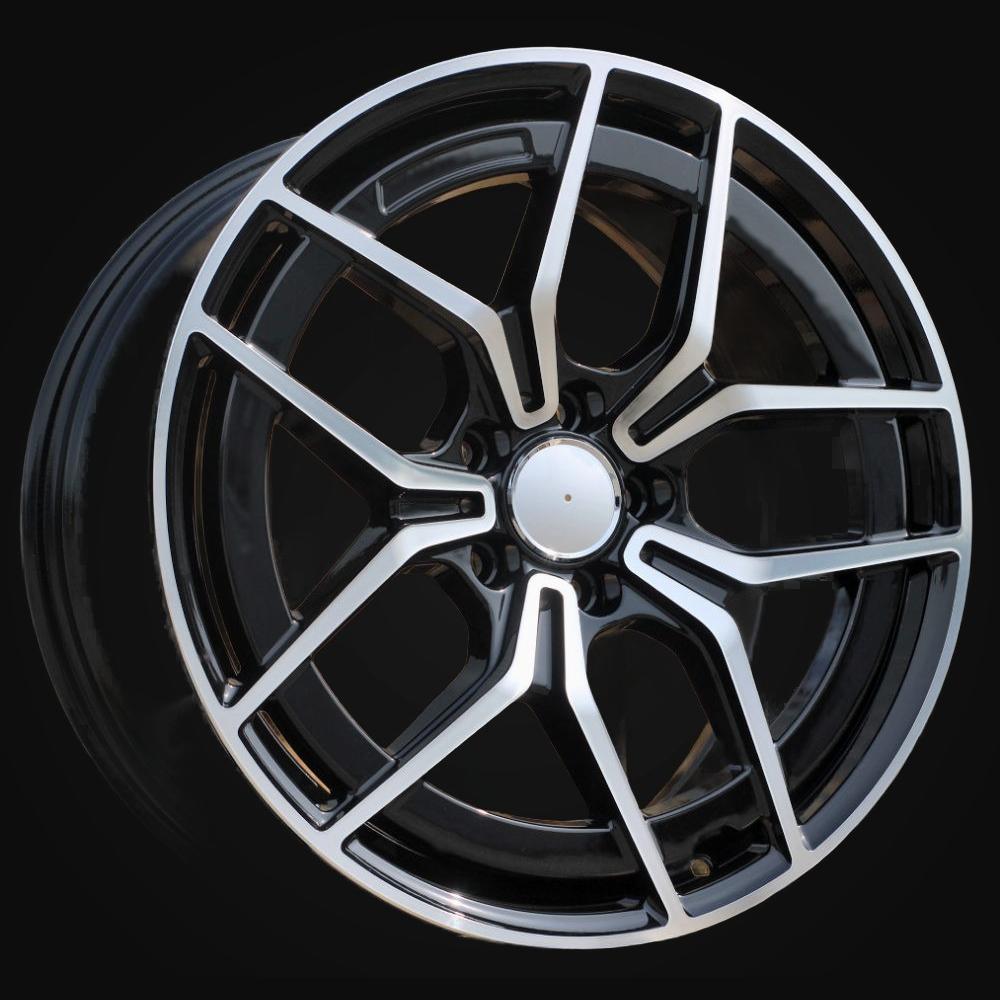 Ratlankis R18x8.5J  5X112  ET  52  66.6  3S1034  Black Polished (MB)  For MER  (K2)  (HYBRID FORGED)