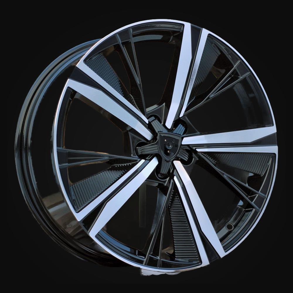 Wheel R19x8J  5X108  ET  40  65.1  D1918  Black Polished (MB)  For PEUG  (Z2)